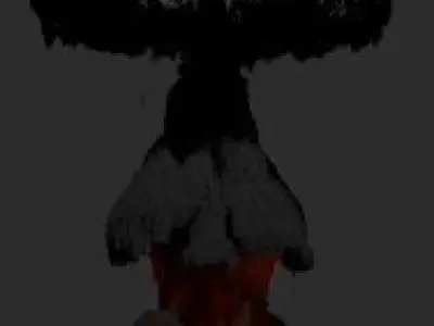 HD Fire Ball Free 3D model