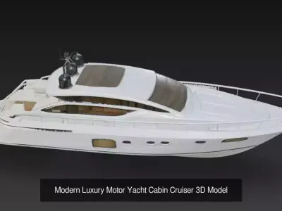 Modern Luxury Yacht - Cruise Ship Pack 