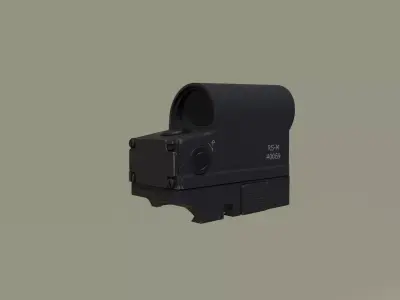 Belomo RS-M Compact Red Dot Sight Low-poly 3D model