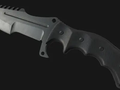 MX-8054 Knife Low-poly 3D model