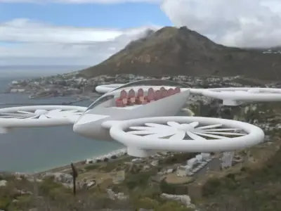 drone aerial 3D model