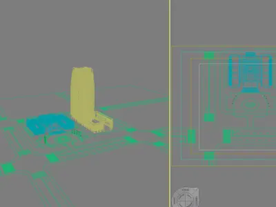Museum Building 3D model 14