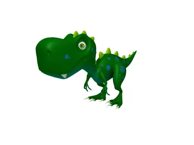 Dinosaur Cartoon 3D model purchase