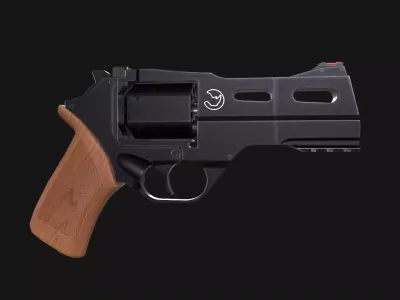 Chiappa Rhino Revolver Low-poly 3D model