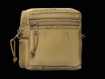 Crye Precision GP Tactical Dump Pouch Low-poly 3D model