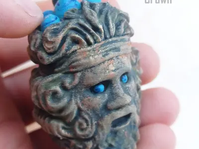 ELDEN RING MAGE CROWNS AS MEDALS 3D print model
