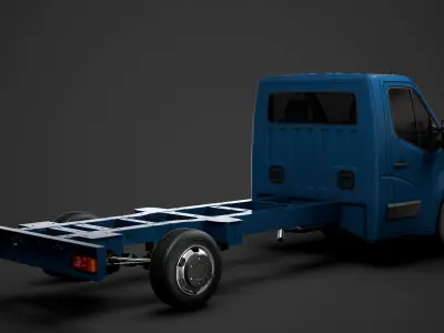 Opel Movano SingleCab SW E30 Chassis 2020 3D model