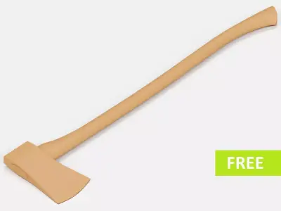 Axe US Army Free 3D print model