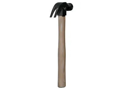 Claw Hammer-PBR Game Ready Low-poly 3D model
