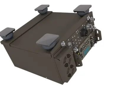 Tactical Radio 3D model