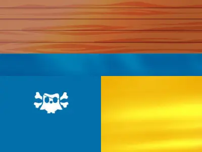 Treasure Chest Low-poly 3D model