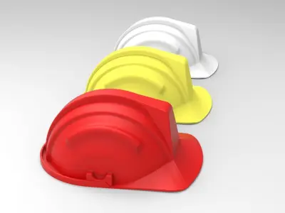 Industrial Helmet 3D model