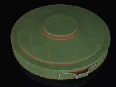 Land Mine 3D model buy