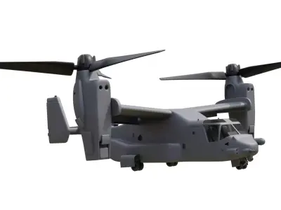 Bell Boeing V-22 Osprey 3D model 3