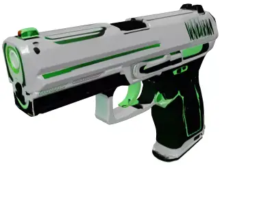 SciFi Laser Pistol Weapon 3D model