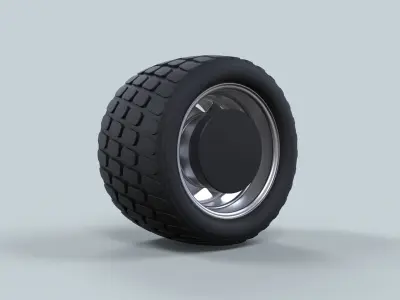 Offroad wheel 14 3D model