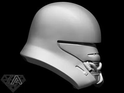 Star Wars Jet Trooper helmet 3D print model