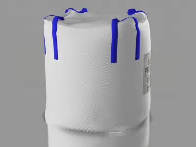 FIBC Bigbag 3D model