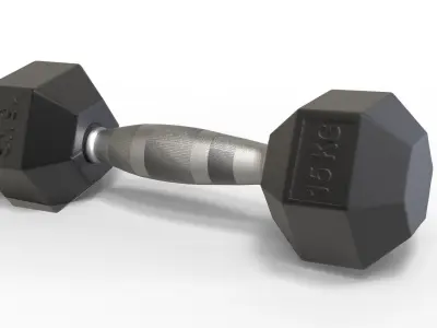 Dumbbells dumbbell 3D model