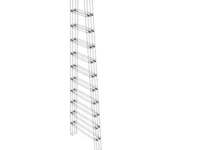 Ladder - Single Step 3D model