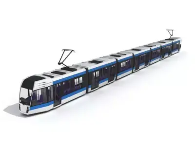 Train Bullet Train 3D model