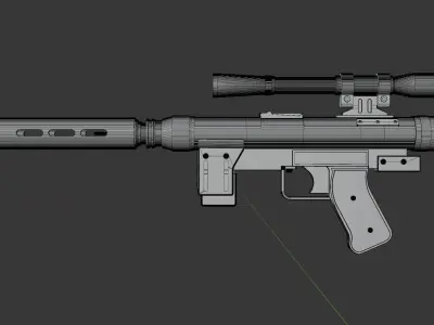 Lando Calrissian SE-14R 3D model