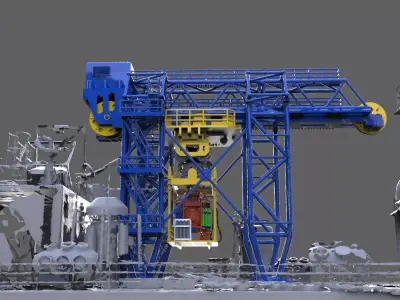 Handling Tower for Seabex One 3D print model