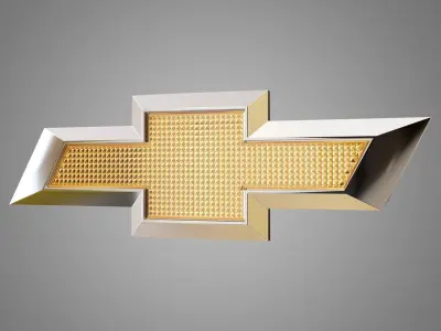 Chevrolet 3D logo 3D model