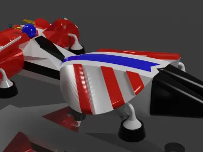 Spaceship 3D Model jbo Free 3D model