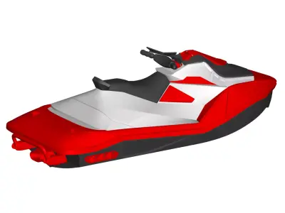 jetski 3D model purchase