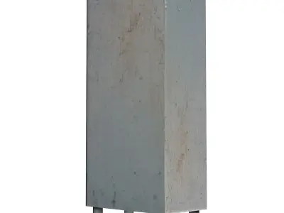 Metal Locker 3D model purchase