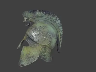 Greek Helmet 3D model