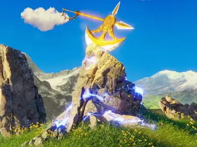 Escanor Divine Axe Rita Free 3D model