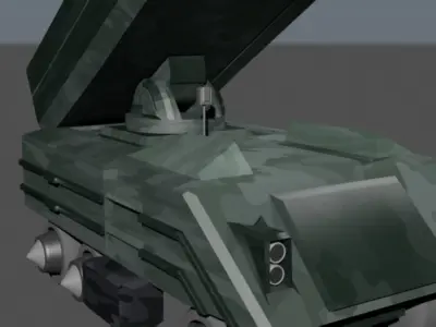 Missile Launcher V1 3D model