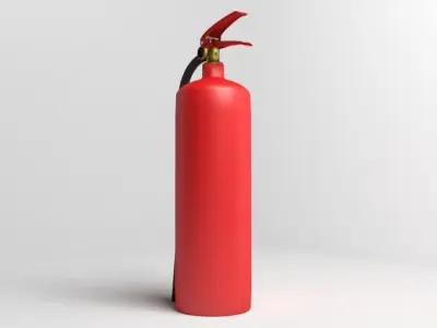 Fire Extinguisher 2 3D model