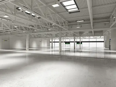 Exhibition Hall 32 3D model