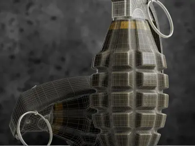 Grenade Free 3D model