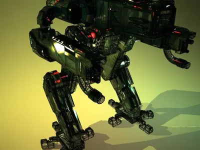 Mechancal Robot  3D model