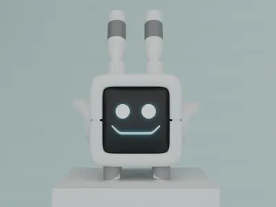 Robot 3D model 77