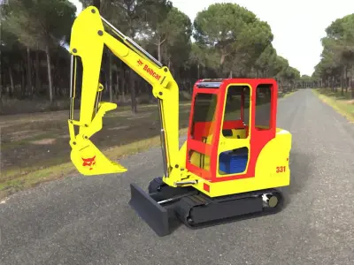 Bobcat 331 Free 3D model