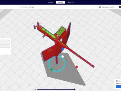 Weapon ship 3D print model