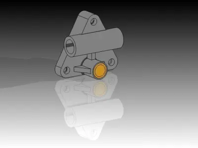 A mechanical component Free 3D model