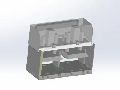 Pressure test platform 3D model