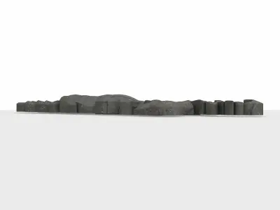 ornament cornerpiece 01  3D model