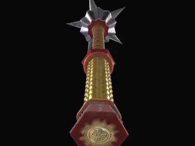 War Mace 1 3D model