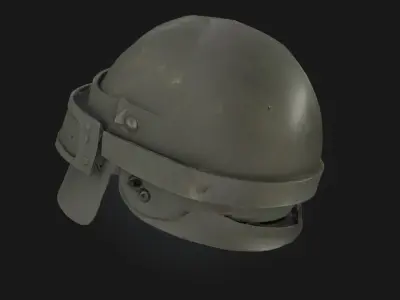 Battle Helmet  Protection with Historical Valor 3D model