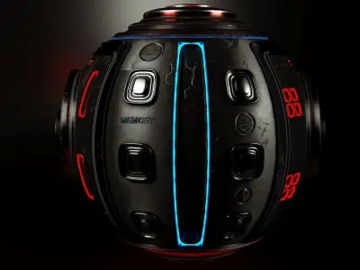 Sci-fi  Drone 3D model