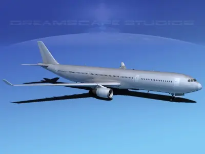 Dreamscape AC-133 Bare Metal 3D model
