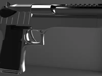 DESERT EAGLE - HIGH POLY 3D model