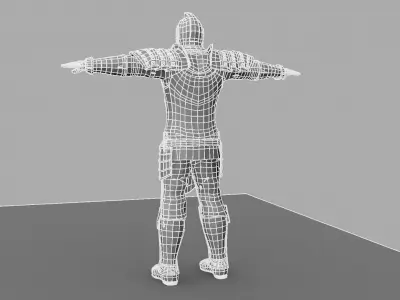 Knight King 3D model purchase